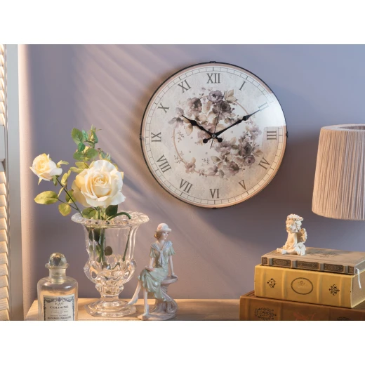 Madame Coco - Wall Clock, Grey - مدام كوكو - Image 2