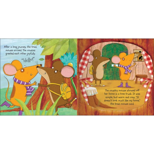 Miles Kelly - Aesop Town Mouse Country Mouse - مايلز كيلي - Image 3