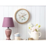 Madame Coco - Papillon Wall Clock, Gold - مدام كوكو