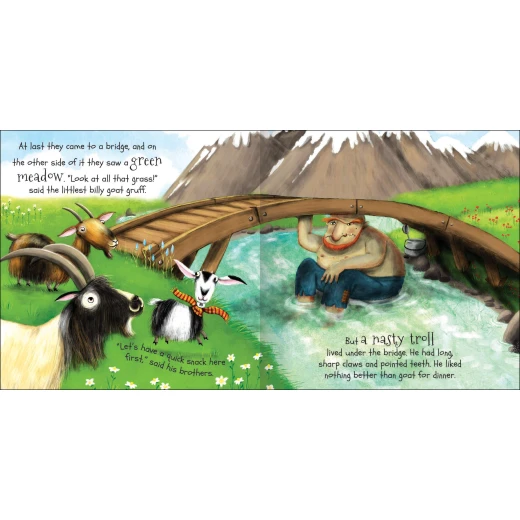 Miles Kelly - My Fairytale Time: Three Billy Goats Gruff - مايلز كيلي - Image 2
