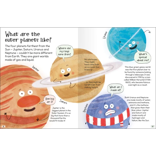 Miles Kelly - Curious Questions Answers about The Solar System - مايلز كيلي - Image 3