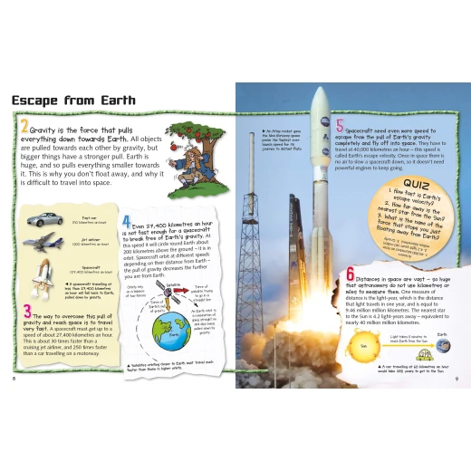 Miles Kelly - Pocket Edition 100 Facts Space Travel - مايلز كيلي - Image 2