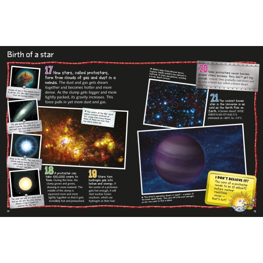 Miles Kelly - 100 Facts Stars Galaxies Pocket Edition - مايلز كيلي - Image 3