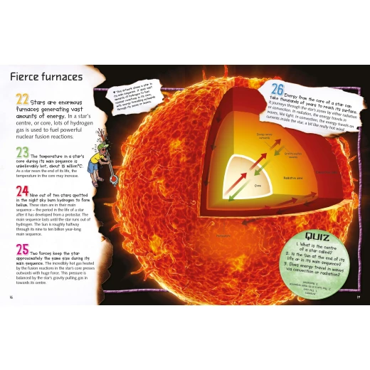 Miles Kelly - 100 Facts Stars Galaxies Pocket Edition - مايلز كيلي - Image 2