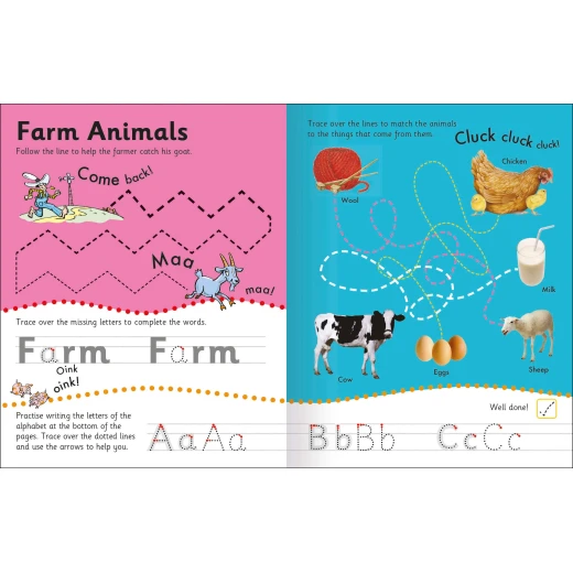 Miles Kelly - Get Set Go: Practice Book - Animal Friends - مايلز كيلي - Image 2