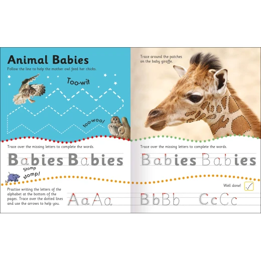 Miles Kelly - Get Set Go: Practice Book - Animal Friends - مايلز كيلي - Image 3