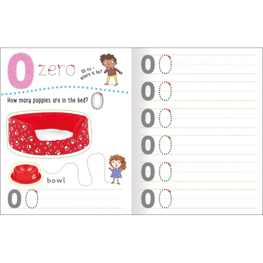 Miles Kelly - Get Set Go: Practice Book - Letters and Numbers - مايلز كيلي - Image 4