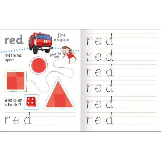 Miles Kelly - Get Set Go: Practice Book - Letters and Numbers - مايلز كيلي - Image 3
