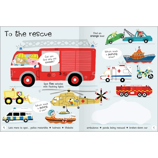 مايلز كيلي - Lots to Spot Sticker Book: On the Go! - مايلز كيلي - Image 5