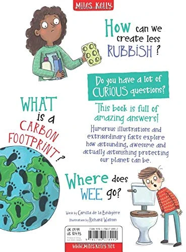Miles Kelly - Curious Questions & Answers About Saving the Earth - مايلز كيلي - Image 4