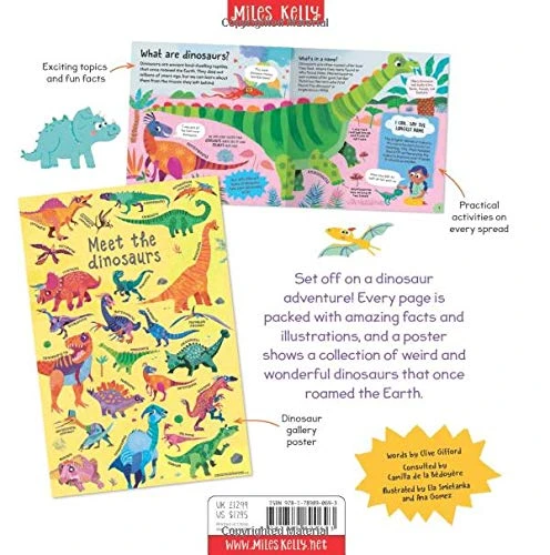 Miles Kelly - First Dinosaur Book - مايلز كيلي - Image 3
