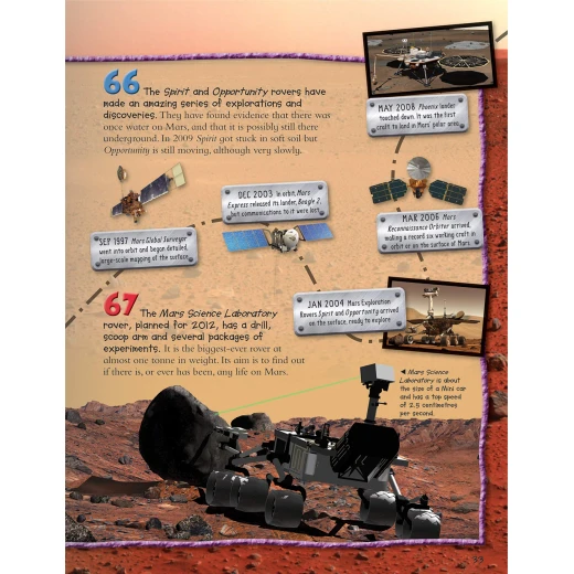 Miles Kelly - 100 Facts Exploring Space - مايلز كيلي - Image 4