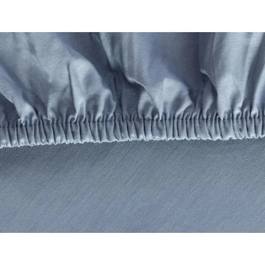 Madame Coco - Manon Ranforce Fitted Sheet - Single, Indigo - مدام كوكو - Image 3