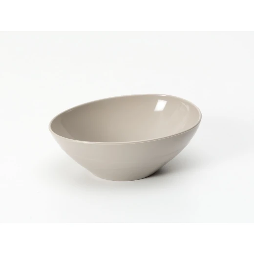 Madame Coco - Plastic Oval Bowl, Stone - مدام كوكو - Image 2