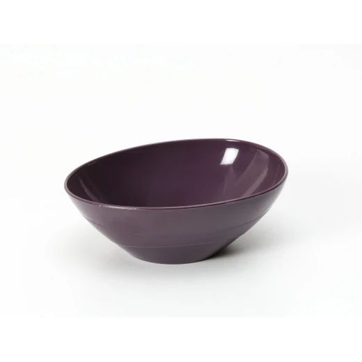 Madame Coco - Plastic Oval Bowl, Dark Dasmon - مدام كوكو - Image 2