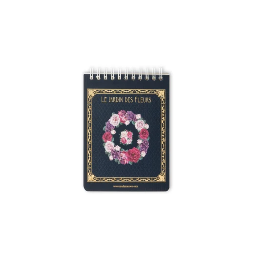 Madame Coco - Notebook - With Spiral, Navy Madame Coco - Notebook - With Spiral, Navy
