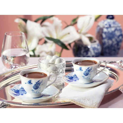 Madame Coco - Pigeon Round Coffee Cup Set - 2 Cups