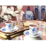 Madame Coco - Pigeon Coffee Cup Set - 2 Cups, Blue - مدام كوكو