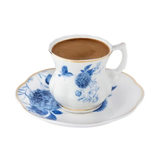 Madame Coco - Pigeon Coffee Cup Set - 2 Cups, Blue - مدام كوكو - Image 2