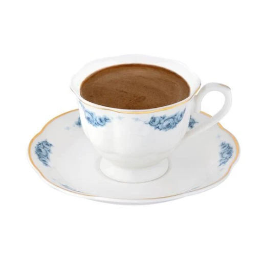 Madame Coco - Le Rêve Bleu 4-piece Round Coffee Cup Set - مدام كوكو - Image 3