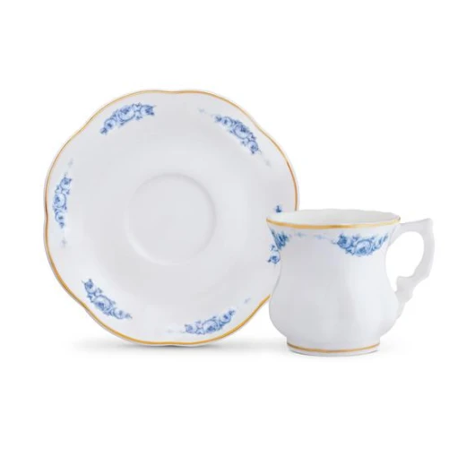 Madame Coco - Le Rêve Bleu 4-piece Coffee Cup Set - مدام كوكو - Image 2