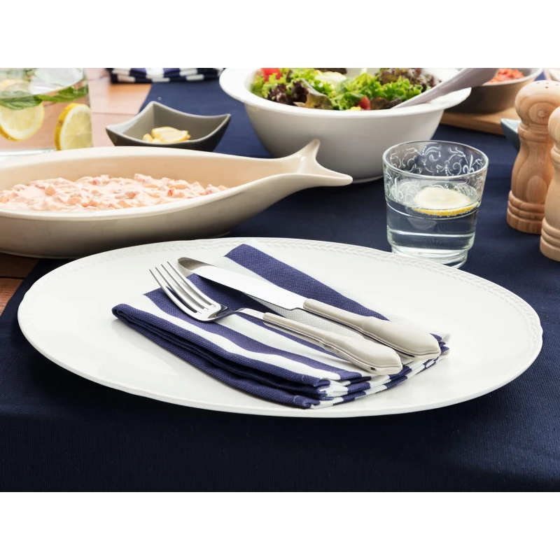 Madame Coco Spring New Bone China Oval Plate - مدام كوكو