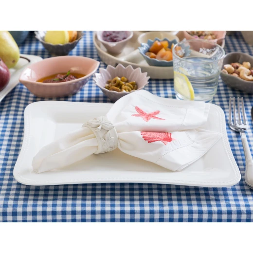 Madame Coco Spring New Bone China Rectangular Plate 30,5x20 cm Madame Coco Spring New Bone China Rectangular Plate 30,5x20 cm
