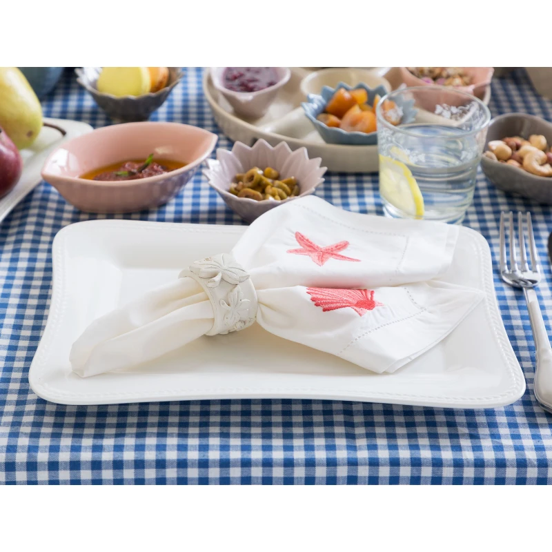 Madame Coco Spring New Bone China Rectangular Plate 30,5x20 cm - مدام كوكو