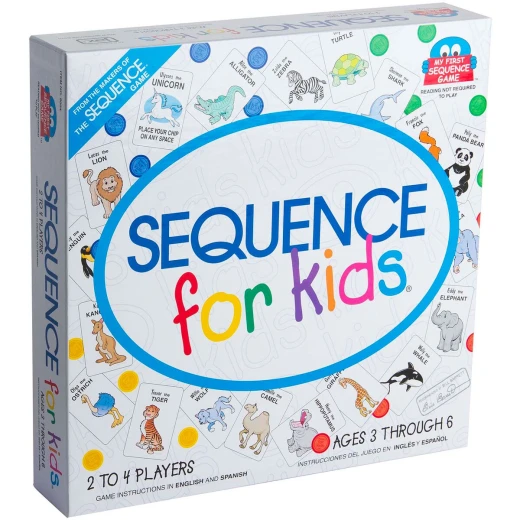 Sequence for Kids, 2 to 4 Players Sequence for Kids, 2 to 4 Players