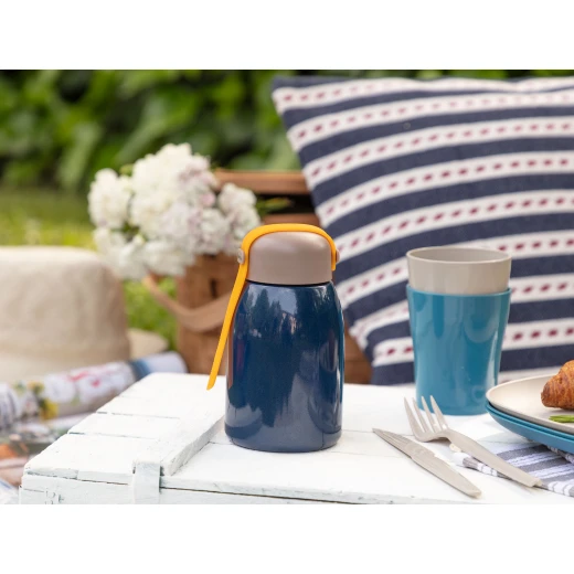 Madame Coco Gigi Mini Thermos - Blue Madame Coco Gigi Mini Thermos - Blue