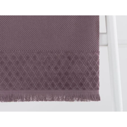 Madame Coco - Velvet Detail Face Towel, Dasmon - مدام كوكو - Image 2