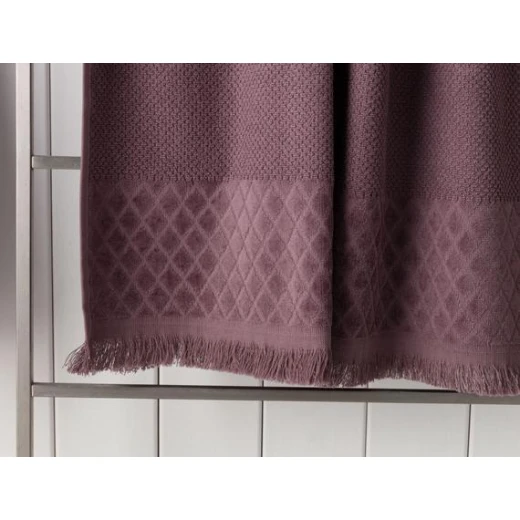 Madame Coco - Velvet Detail Bath Towel, Dasmon - مدام كوكو - Image 3