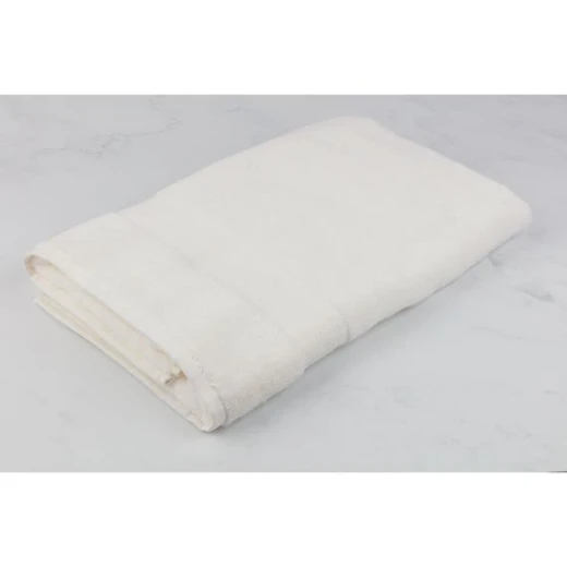 Madame Coco - American Large Bath Towel, Ecru - مدام كوكو - Image 3