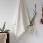 Madame Coco - American Large Bath Towel, Ecru - مدام كوكو