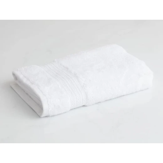 Madame Coco - Bamboo Face Towel, White Madame Coco - Bamboo Face Towel, White