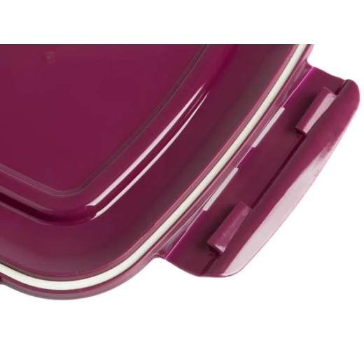 Madame Coco - Daily 2-piece Square Storage Container 900 - 1500 ml - Damson - مدام كوكو - Image 2