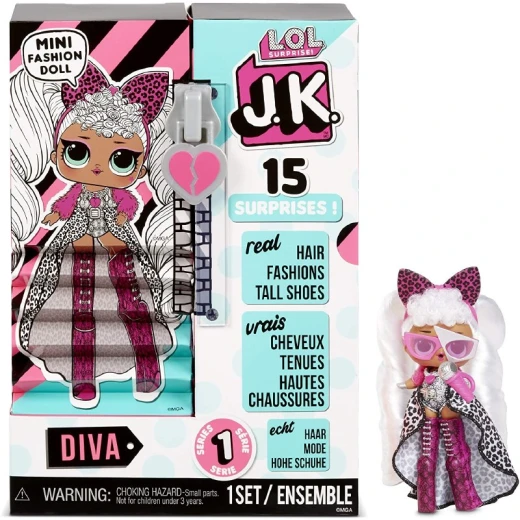 L.O.L. Surprise! JK - DIVA - Mini Fashion Doll L.O.L. Surprise! JK - DIVA - Mini Fashion Doll