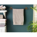 Madame Coco - Maynor Floss - Bordered Towel - Stone - مدام كوكو