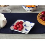 Madame Coco - Dream Blue Bird Square Plate - مدام كوكو