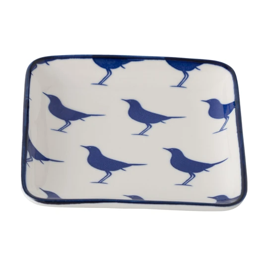 Madame Coco - Dream Blue Bird Square Plate - مدام كوكو - Image 2