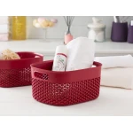 Madame Coco - Curvy Knit Large Basket - Carmen Red - مدام كوكو