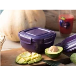 Madame Coco - Daily 2 Square Storage Box 600-350ML - مدام كوكو