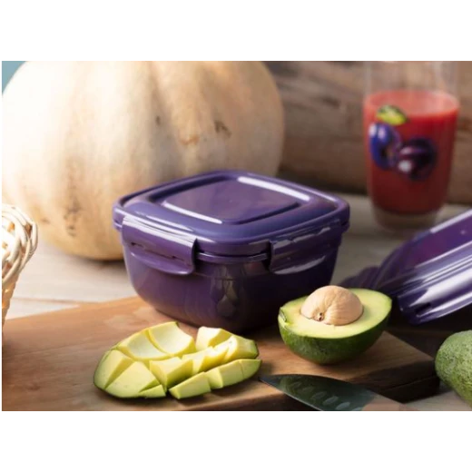 Madame Coco - Daily 2 Square Storage Box 600-350ML Madame Coco - Daily 2 Square Storage Box 600-350ML