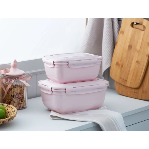 Madame Coco - Daily 2-Rectangular Storage Box 4000-2300ML Madame Coco - Daily 2-Rectangular Storage Box 4000-2300ML