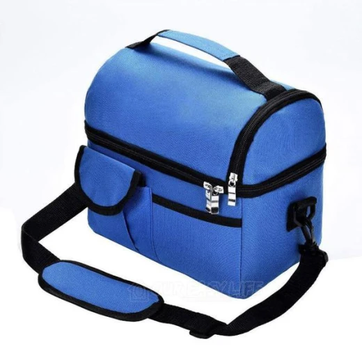 Lunch Cooler Bags Fit and Fresh Bag Insulation Package Tote - Baby Blue Lunch Cooler Bags Fit and Fresh Bag Insulation Package Tote - Baby Blue