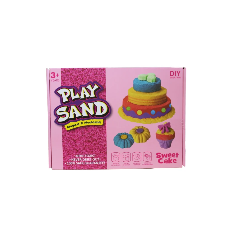 Play Sand, Magical & Mouldable, Sweet Cake