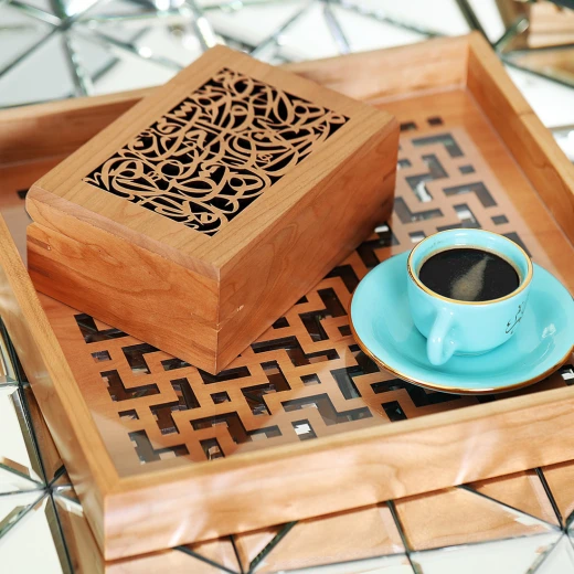 صندوق بزخرفة وتصميم حروف - Image 4