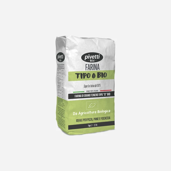 Pivetti Organic Flour Type 1 -1kg - موليني بيفيتي