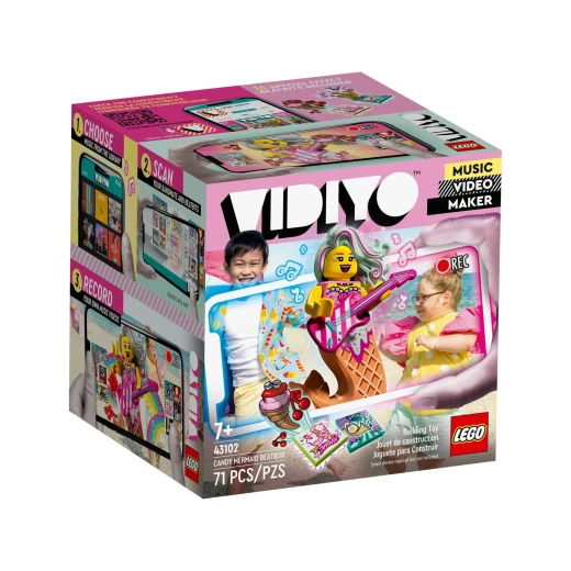 Lego - Vidiyo Candy Mermaid Beatbox 71 Pieces Lego - Vidiyo Candy Mermaid Beatbox 71 Pieces