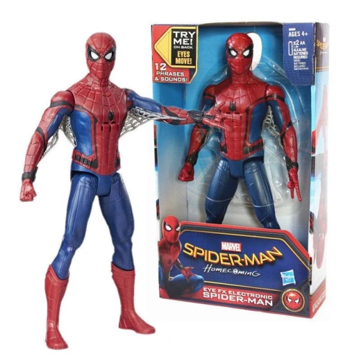 Electronic Ultimate Spider-man ( 12" ) Marvel Action Figure ( Phrases & Sounds)